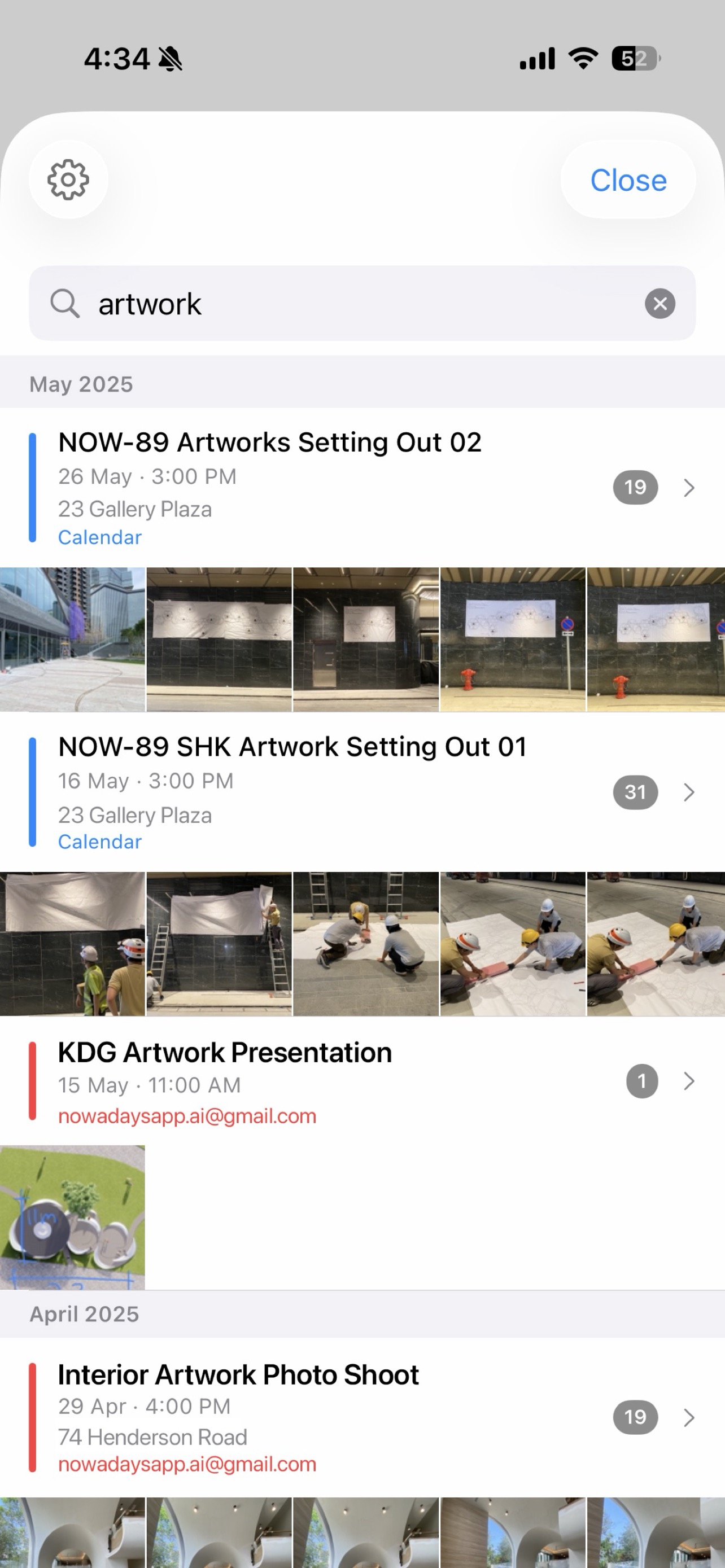 Natural language search